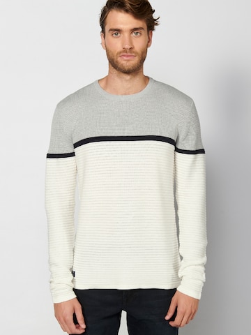 Pullover di KOROSHI in bianco: frontale