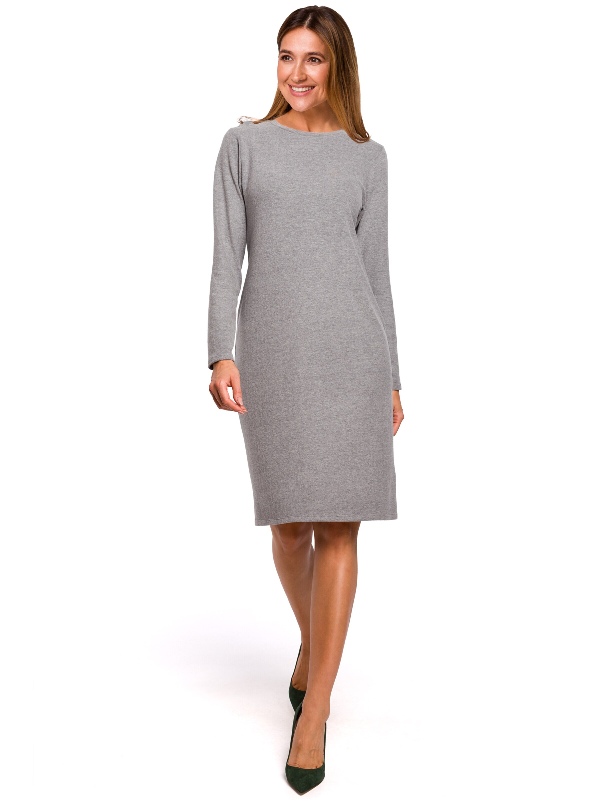 Stylove Sukienka w kolorze szary