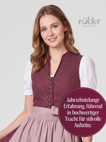 Trachtenhof Nübler Dirndl 'Dirndl Midi Frieda' in Purple