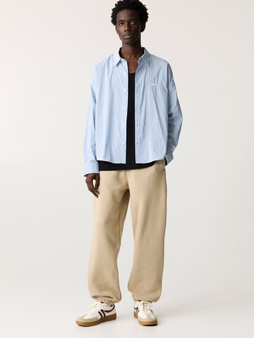 Pull&Bear Tapered Hose in Beige