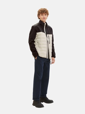 TOM TAILOR DENIM Between-Season Jacket in Beige