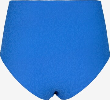 Swim by Zizzi Dół bikini w kolorze niebieski