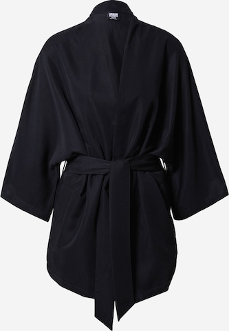 Urban Classics Kimono in Black: front