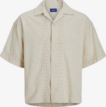 JACK & JONES Comfort fit Overhemd in Wit: voorkant