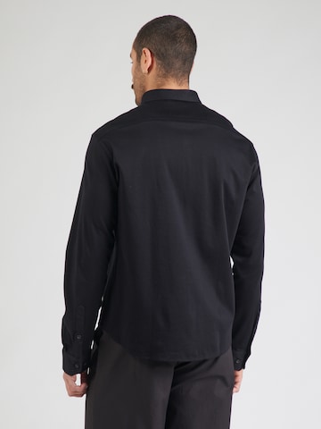 BOSS Slim fit Koszula 'B_Motion L' w kolorze czarny