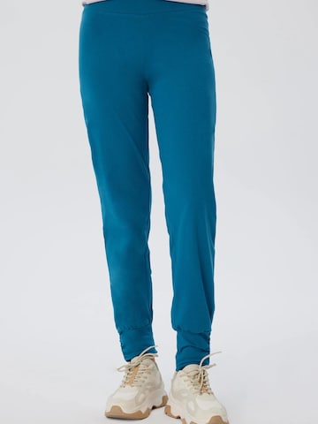 Albero Natur Tapered Pants 'Damen Bio-Baumwoll Yogahose' in Blue
