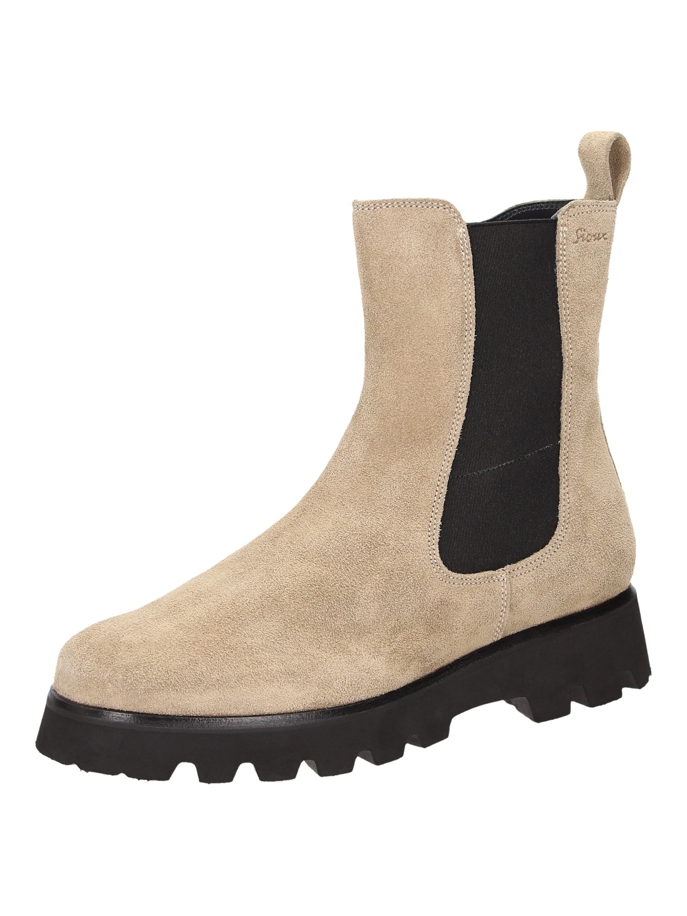 SIOUX Chelsea boots ' Meredira-750-H ' in Beige: voorkant