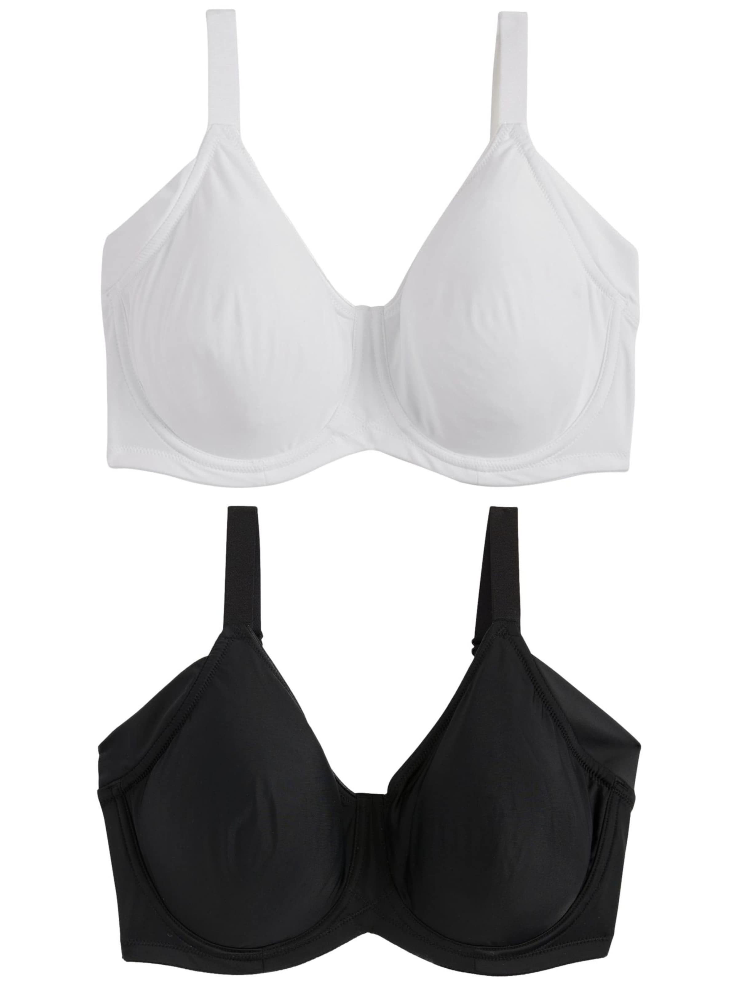 Minimizer Sutien de la Next pe negru: față