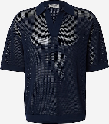 mėlyna DRYKORN Megztinis 'Laurenzzo 10': priekis