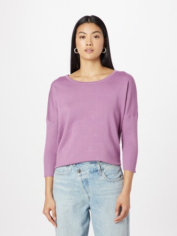 Pull-over 'Mila' SAINT TROPEZ en violet : devant