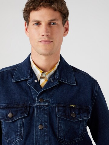 Veste mi-saison 'AUTHENTIC JACKET' WRANGLER en bleu