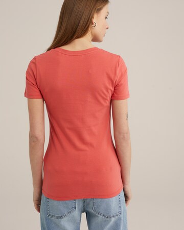 T-shirt WE Fashion en rouge