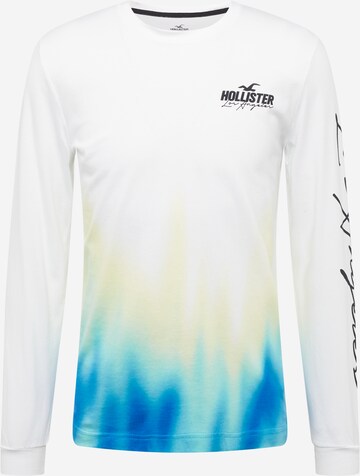 T-Shirt HOLLISTER en blanc : devant