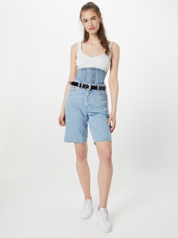 Dr. Denim Loosefit Shorts 'Bella' in Blau