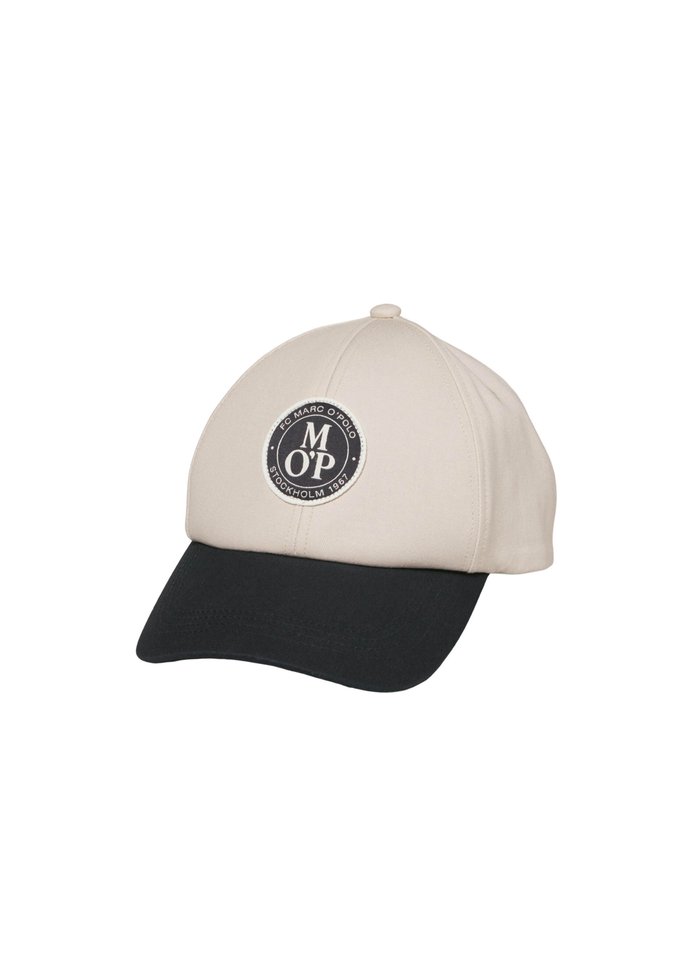 Marc O'Polo Cap in Beige: front