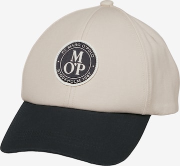Casquette Marc O'Polo en beige : devant