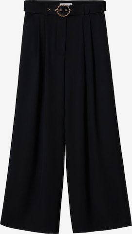 MANGO Wide Leg Hose 'SMART' in Schwarz: predná strana