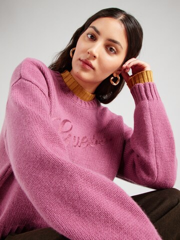 Pullover di GUESS Originals in lilla