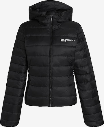 KARL LAGERFELD JEANS Välikausitakki värissä musta: etupuoli