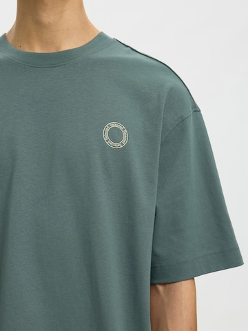 SELECTED - Camiseta 'SLHWILL' en verde