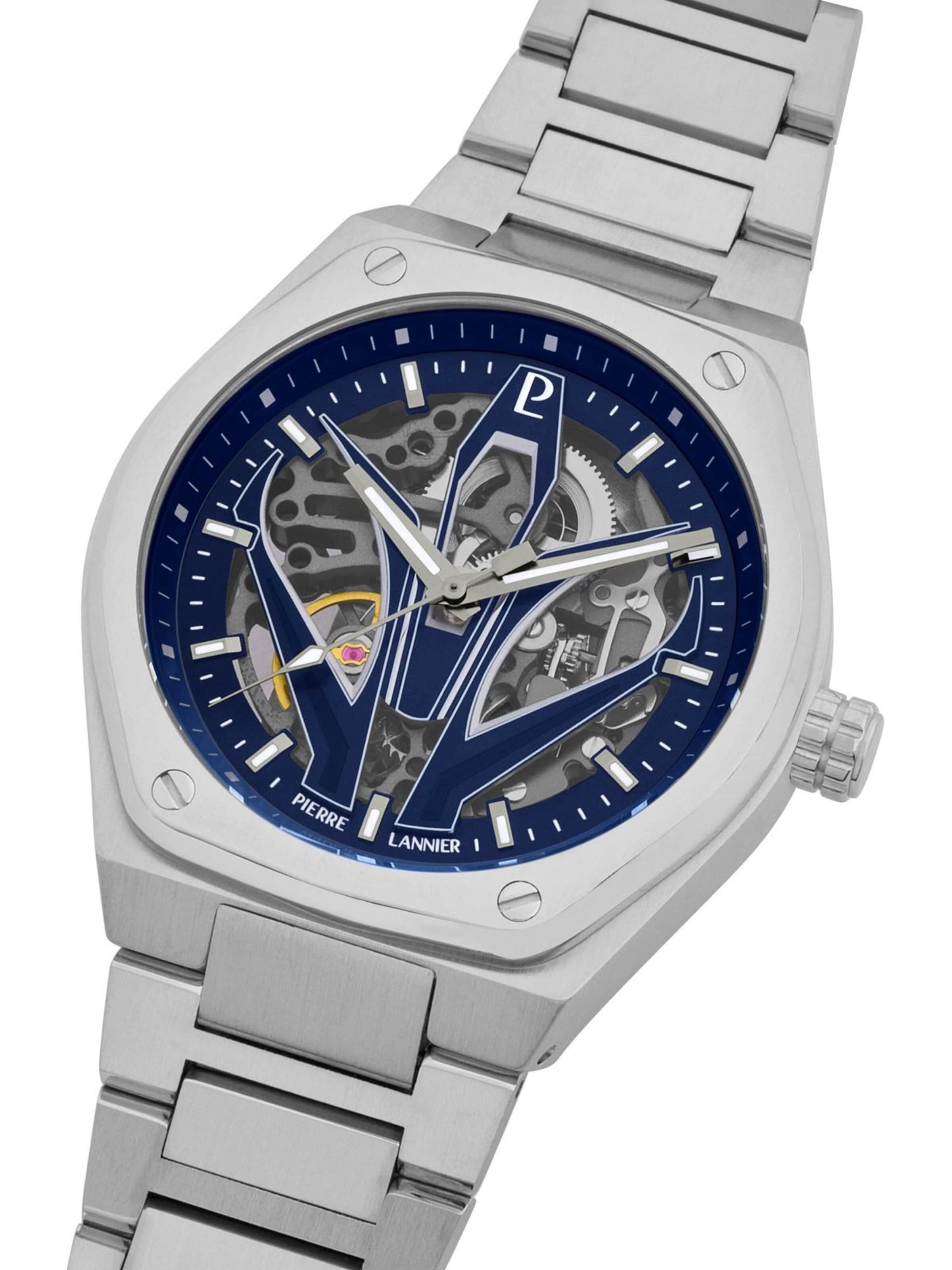 Pierre Lannier Analogové hodinky 'Automatic watch Ardent' – modrá