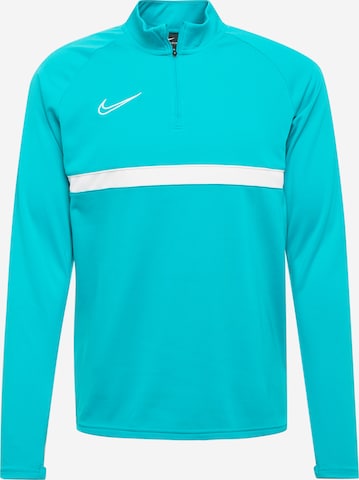 NIKE Athletic Sweatshirt 'Academy' in Blue: front