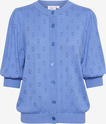 Cardigan 'Doony' SAINT TROPEZ en bleu : devant