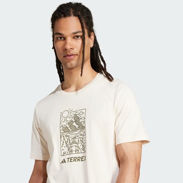 ADIDAS TERREX Performance shirt in White