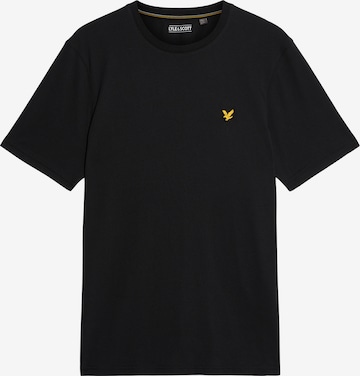 Lyle & Scott Shirt 'Geometric Globe' in Black: front