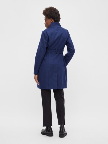 MAMALICIOUS Between-Seasons Coat 'Rose' in Blue