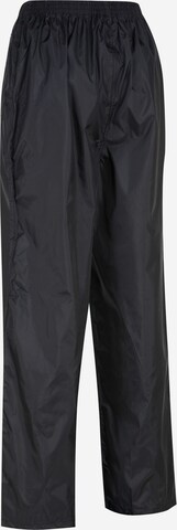 REGATTA Regular Outdoor Pants 'Pack It' in Black