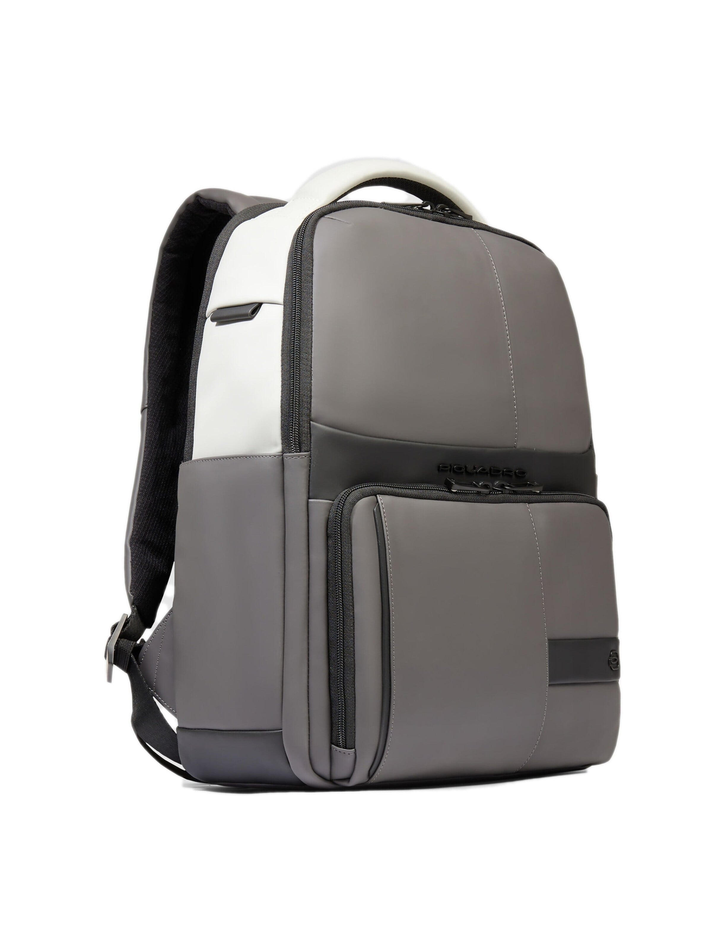 Sac à dos Piquadro en gris : devant
