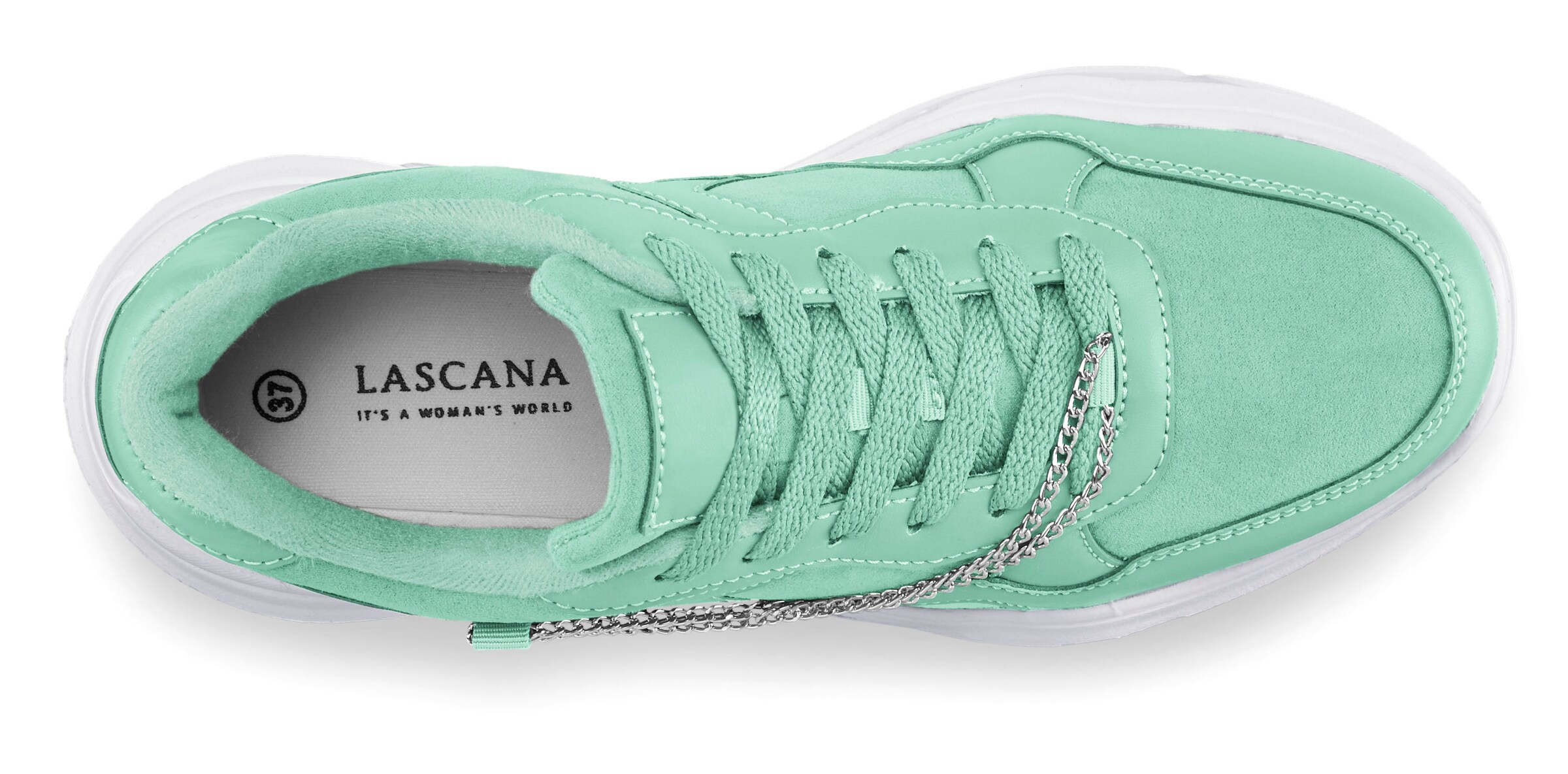 LASCANA Platform trainers in Green