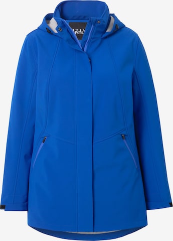 Ulla Popken Functionele jas in Blauw: voorkant