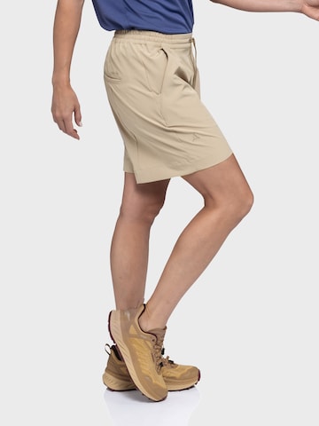 Schöffel Loosefit Outdoorbroek ' Urban Shorts Style Gharra WMS ' in Beige