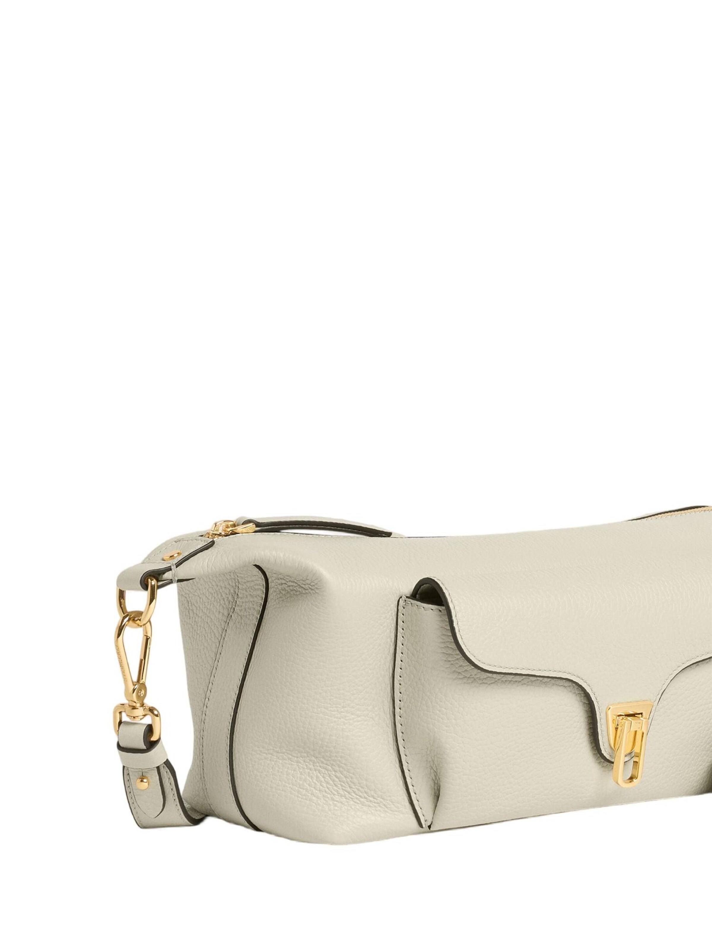 Coccinelle - Bolso de hombro 'Beat Generation FW26 2' en beige