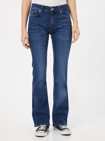 7 for all mankind Bootcut Jeans in Blau: predná strana