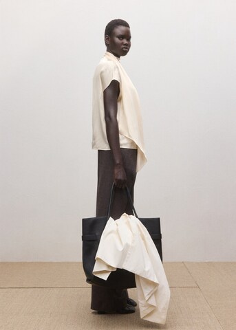 MANGO Blouse 'Matrina' in Beige