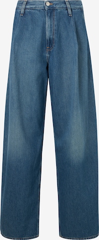 Samsøe Samsøe Loosefit Laskosfarkut 'Saharper' värissä sininen: etupuoli