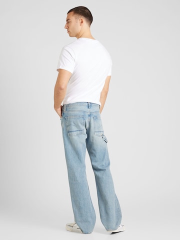 G-Star RAW Loosefit Jeans 'Lenney' in Blau