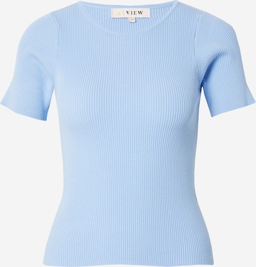 A-VIEW Sweater in Blue: front
