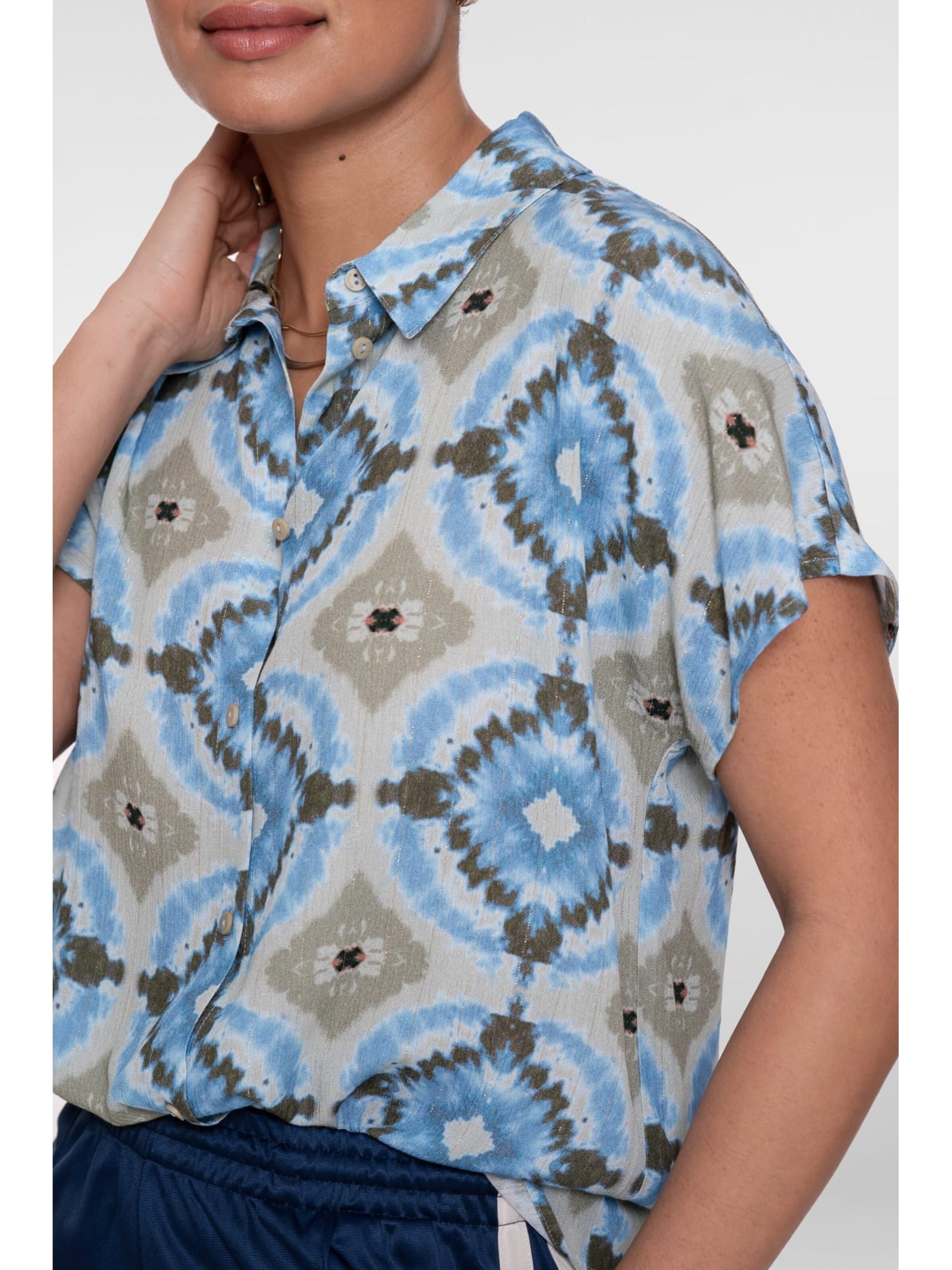 Geisha Blouse in Blue