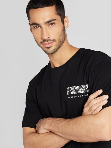 JACK & JONES - Camiseta 'GURU' en negro