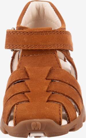 ELEFANTEN Sandals & Slippers 'Fisher Fido' in Brown