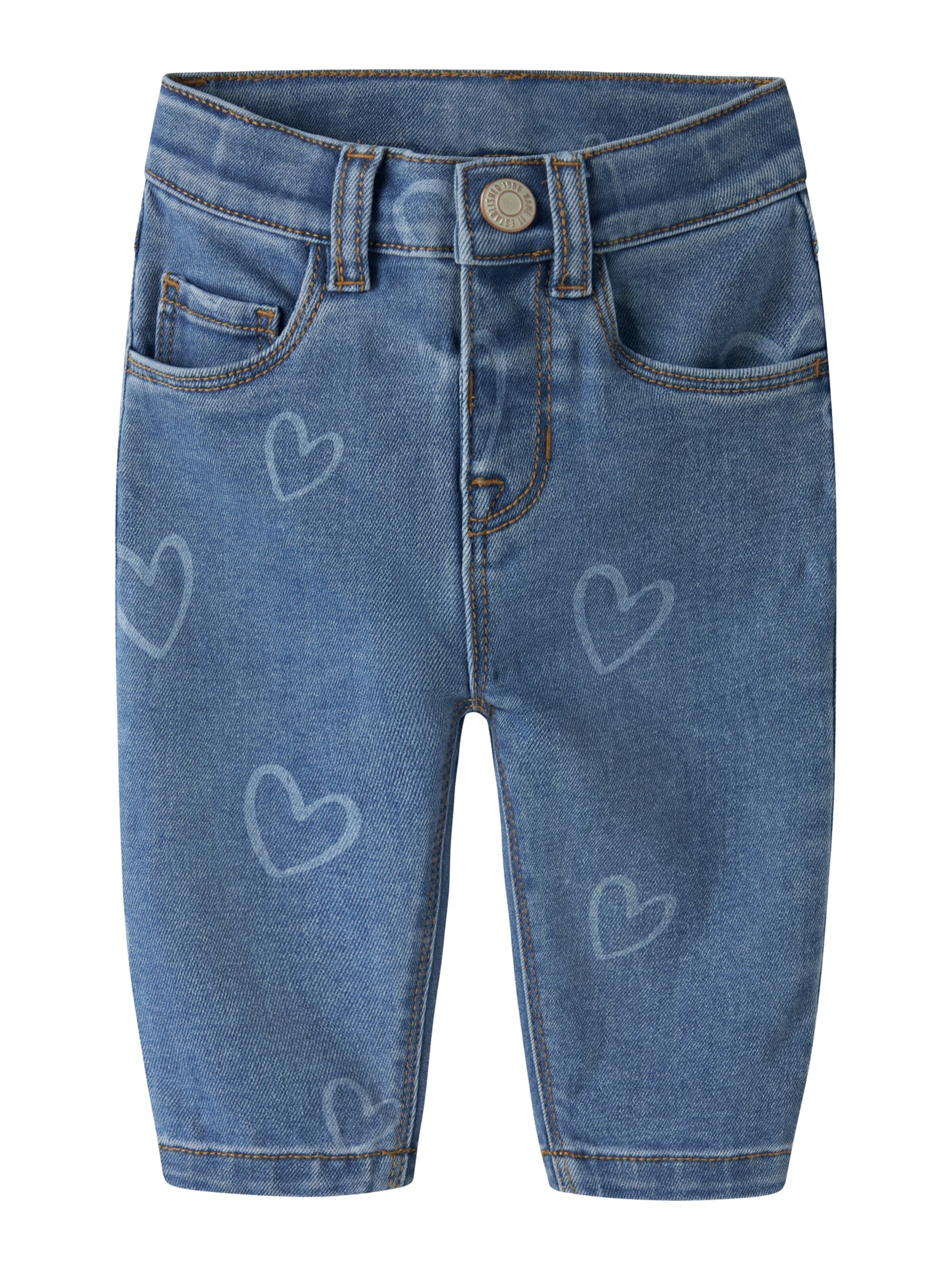 Loosefit Jean 'NBFROSE' NAME IT en bleu : devant
