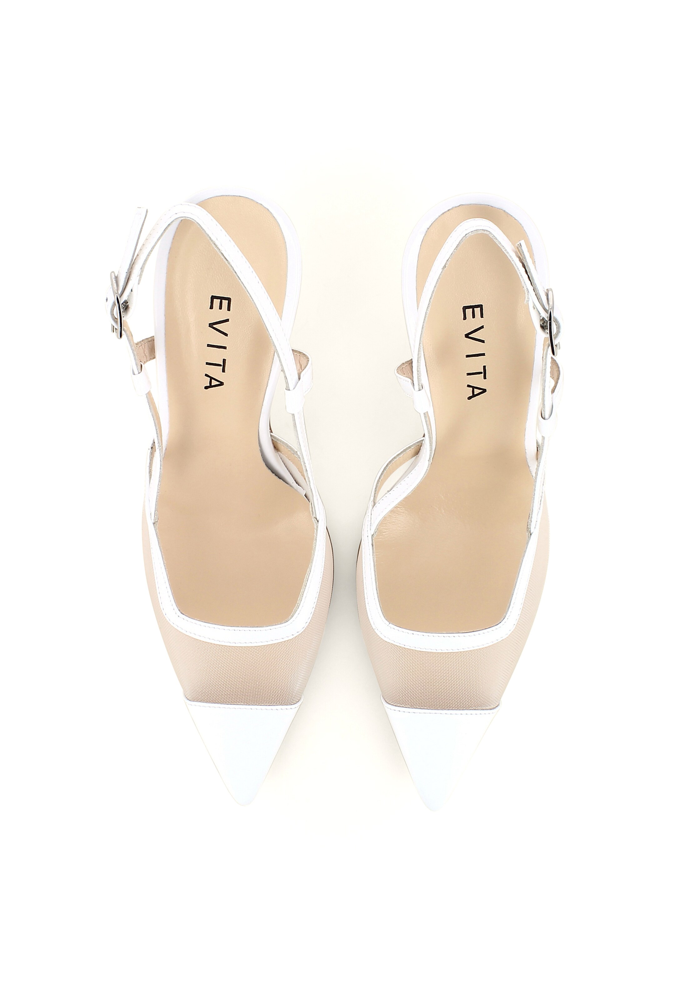 EVITA Slingback pumps 'PIA' in White