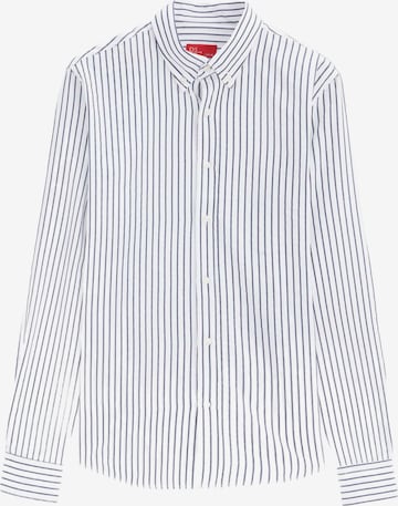 D’S Damat Regular fit Button Up Shirt in Blue: front