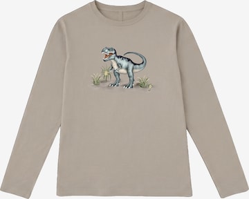 NAME IT Shirt 'NMMRAVN' in Beige: Vorderseite