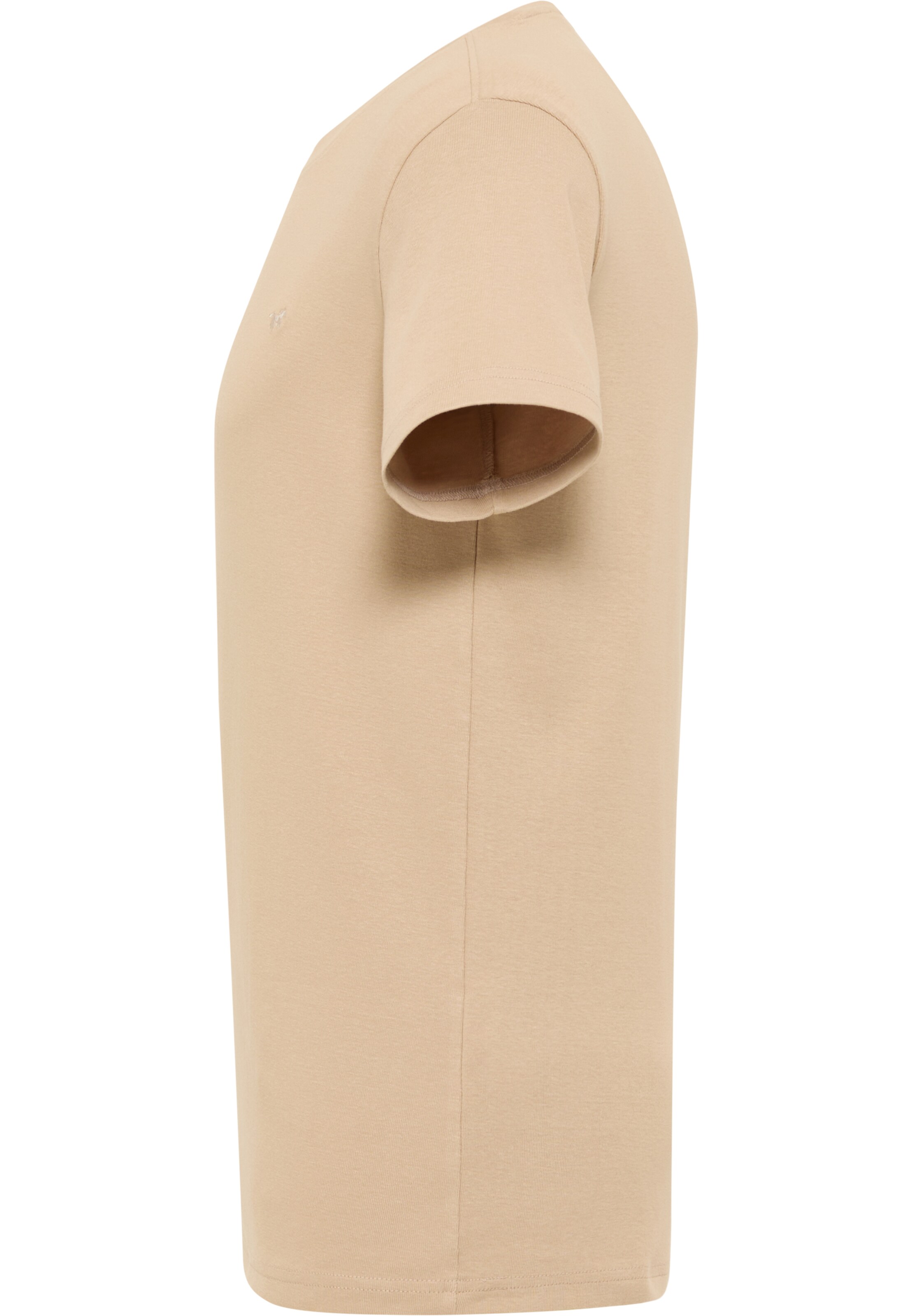 MUSTANG T-Shirt 'Style Allen' in Beige