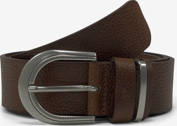 TOM TAILOR Belt 'Sandra' in Brown: front